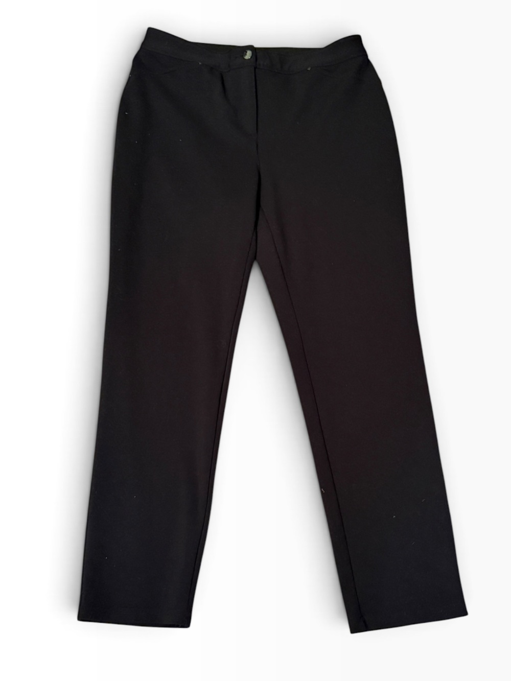 Chico's Black Spandex Work Pants Size 1.5 Regular Stretchy Careerwear